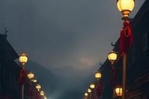 七号放映厅内老式放映机的光影画面
